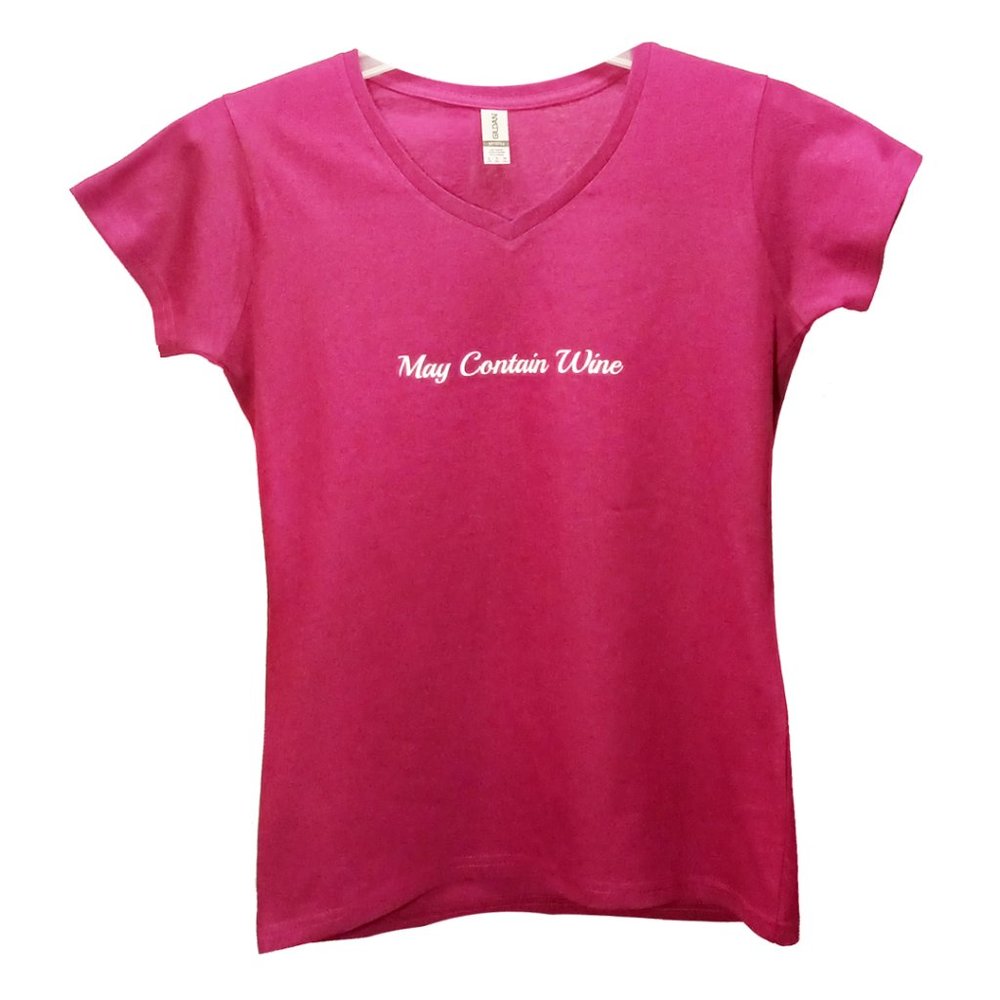 Women's T-Shirt May Contain Wine